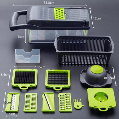 12in1 Multifunctional Vegetable Cutter