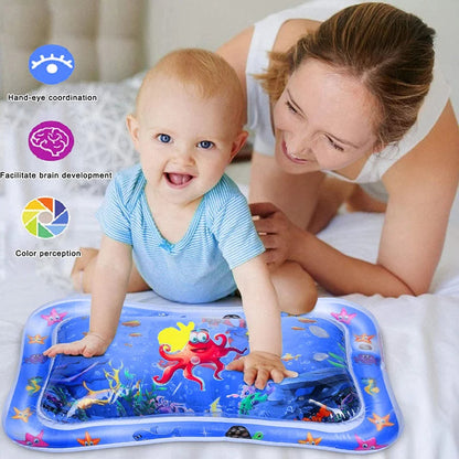 Premium Baby Inflatable Water Tummy Time Mat