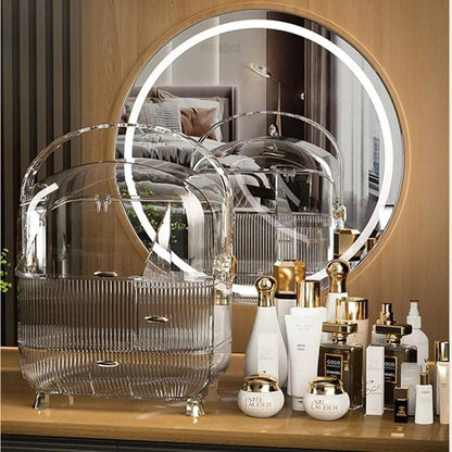 Acrylic Crystal Makeup Organizer