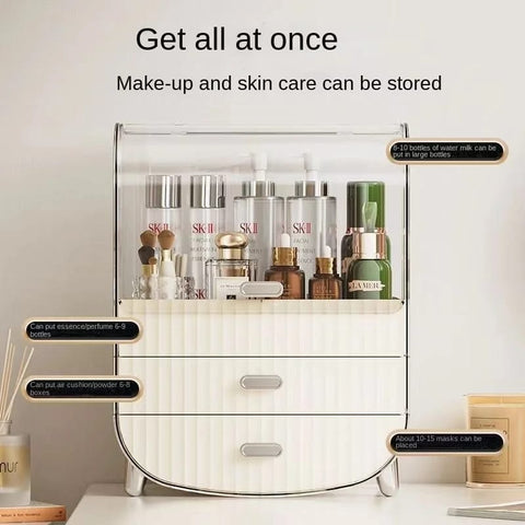 Diamond Glow Cosmetic Organizer