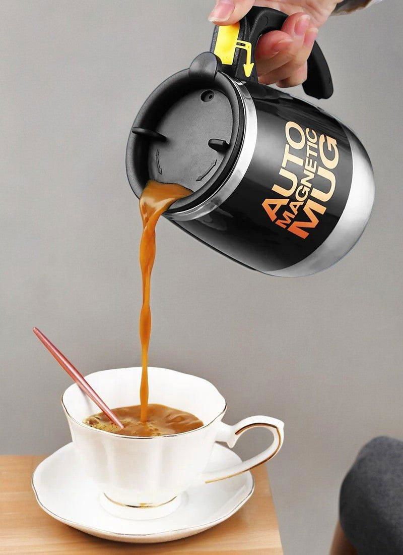 Automatic Self Stirring Magnetic Mug - 400ml  Stainless Steel Mixing Cup