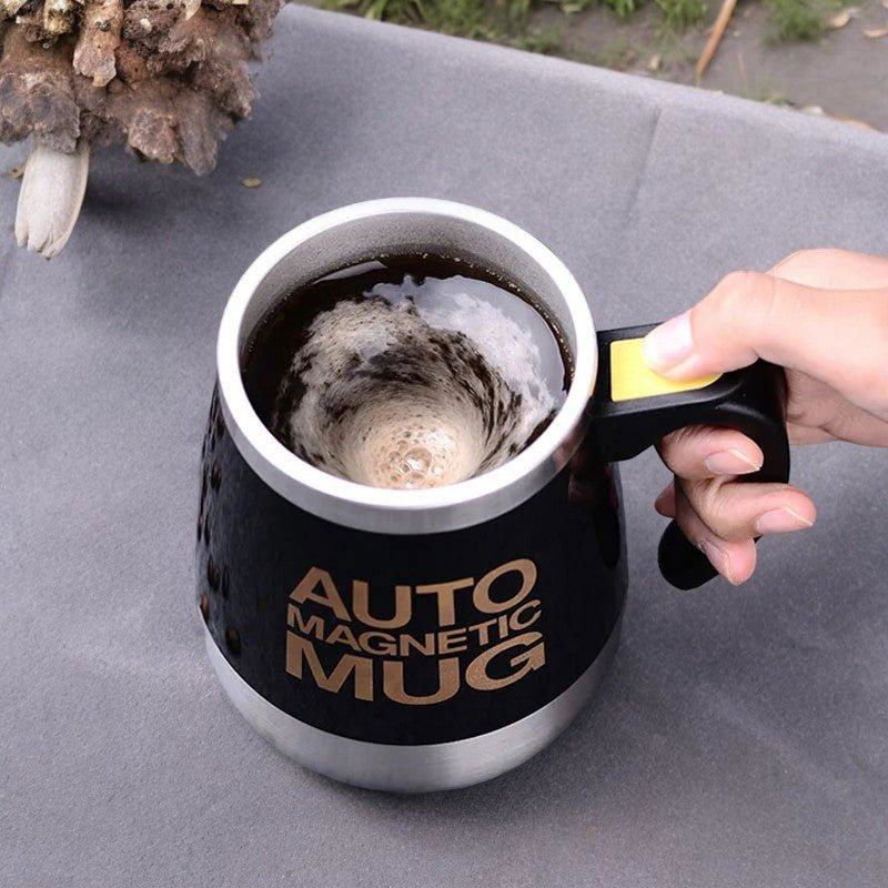 Automatic Self Stirring Magnetic Mug - 400ml  Stainless Steel Mixing Cup