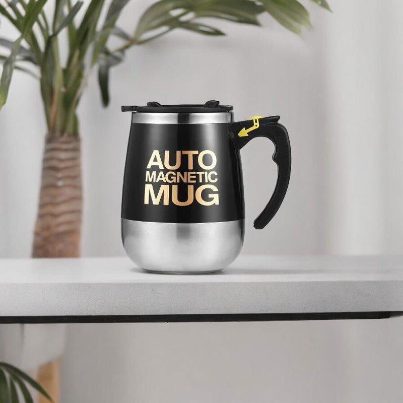 Automatic Self Stirring Magnetic Mug - 400ml  Stainless Steel Mixing Cup