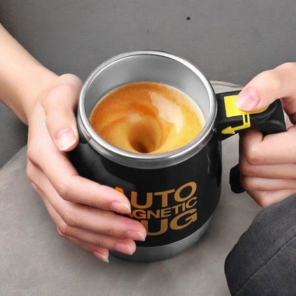 Automatic Self Stirring Magnetic Mug - 400ml  Stainless Steel Mixing Cup