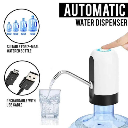 Automatic Water Dispenser Rechargable With USB Cable