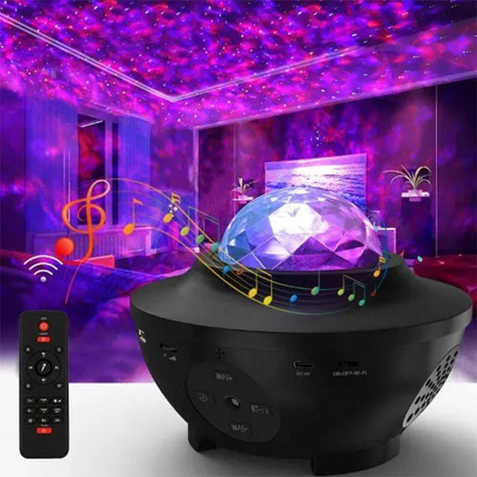 Galaxy Light Projector with Bluetooth Music Speaker