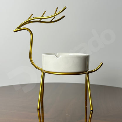 Golden Deer Luxury Ash Tray