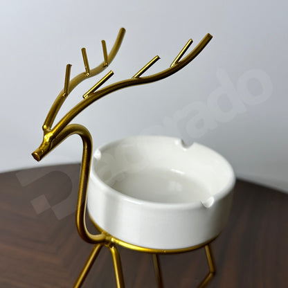 Golden Deer Luxury Ash Tray