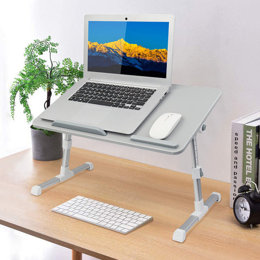 Wooden Laptop Table with Cooling Fan