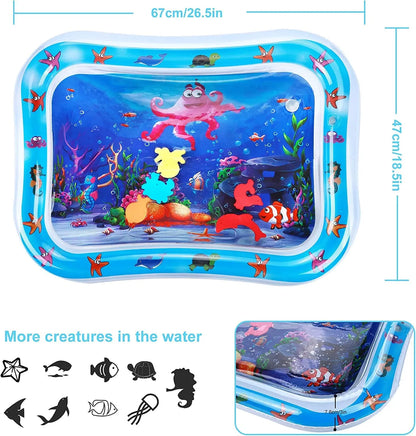 Premium Baby Inflatable Water Tummy Time Mat