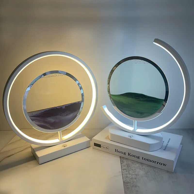 Modern LED Circle Table Lamp