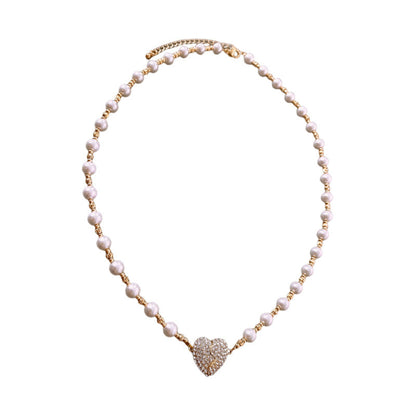 Broken Love Pearl Necklace