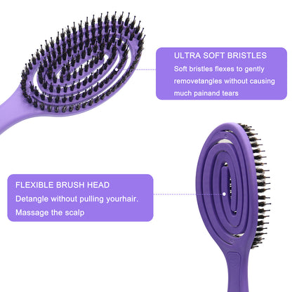 Curly Fast Drying Flexible Wave Brush